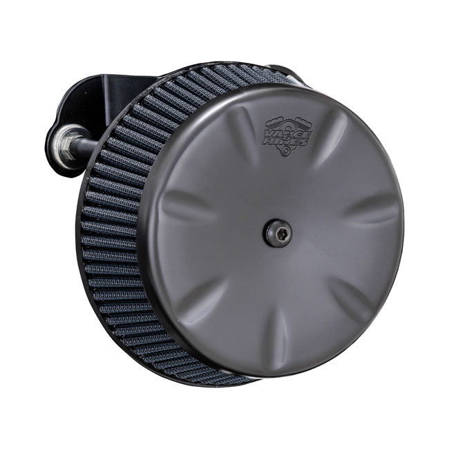 Vance & Hines, VO2 Eliminator air intake. black — 00-15 Softail; 99-17 Dyna (Excl. 2017 FXDLS); 02-07 FLT/Touring