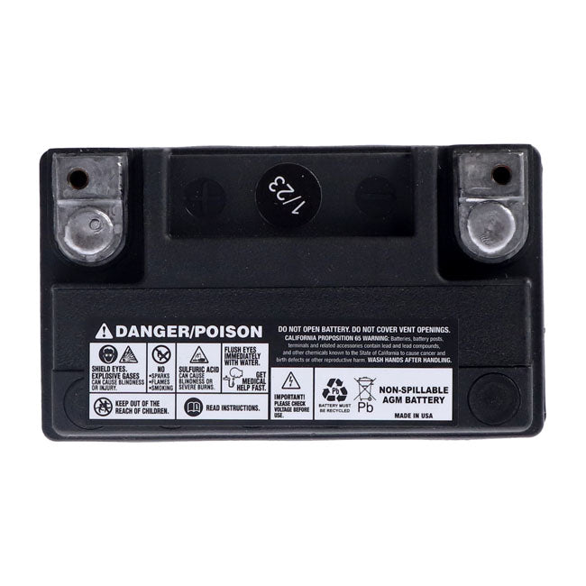 MCS, Advance Series - AGM sealed battery. 12v, 12Ah, 220cca