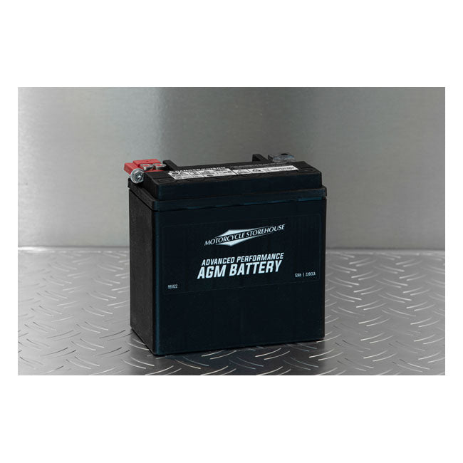 MCS, Advance Series - AGM sealed battery. 12v, 12Ah, 220cca
