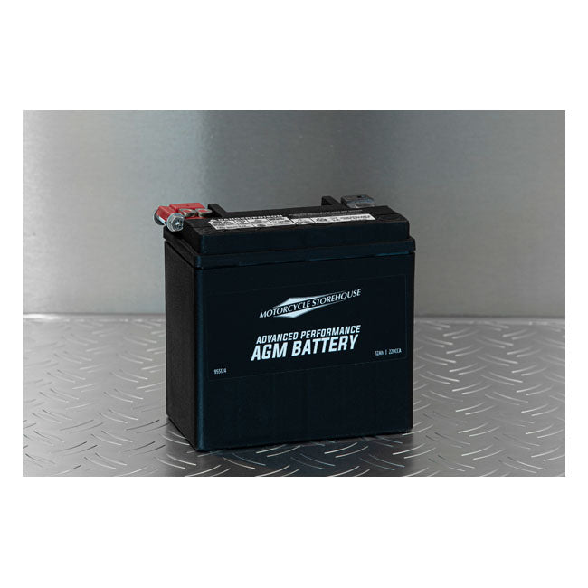 MCS, Advance Series - AGM sealed battery. 12v, 12ah, 220cca
