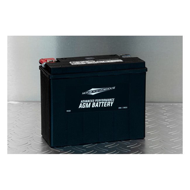 MCS, Advance Series - AGM sealed battery. 12v, 20ah, 340cca