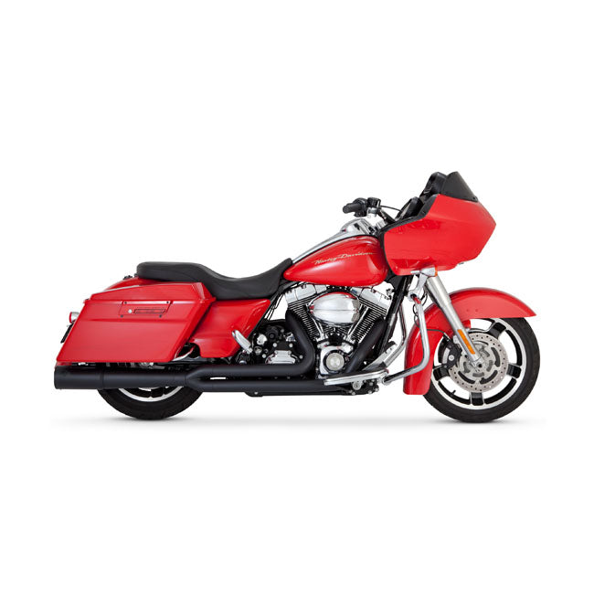 Vance & Hines, 2-1 pro pipe PCX exhaust. black — 10-16 FLT/Touring (Excl. Trikes) (NU)
