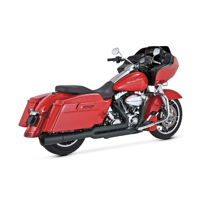 Vance & Hines, 2-1 pro pipe PCX exhaust. black — 10-16 FLT/Touring (Excl. Trikes) (NU)
