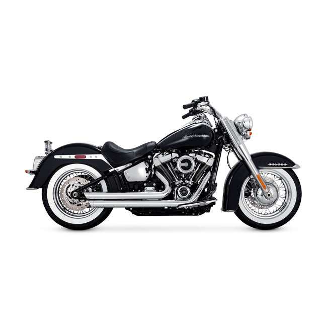 Vance & Hines, 2-1/2" big shots staggered PCX exhaust. chrom