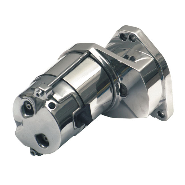 Spyke, starter motor 1.4KW. Black — 86-88 Big Twin (NU)