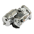 Spyke, starter motor 1.4KW. Polished — 94-06 Big Twin (Excl. 2006 Dyna) (NU)
