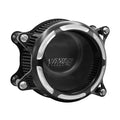 Vance & Hines, VO2 Insight air intake. matte black cc — 00-15 Softail; 99-17 Dyna (Excl. 2017 FXDLS); 02-07 FLT/Touring