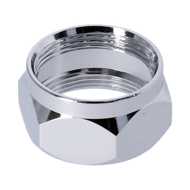 Petcock nut. Chrome