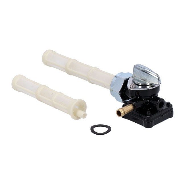 OEM style vacuum petcock. Black — 93-01 various Big Twin (NU)