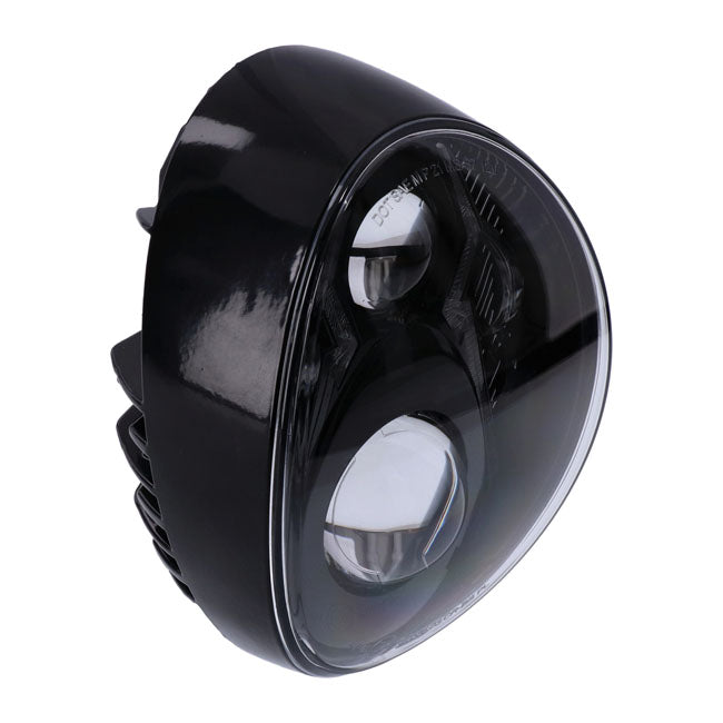 Bright, LED breakout headlamp unit. Black