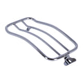 Solo seat luggage rack, 7". Chrome — 18-20 FLSL Slim 107. With solo seat