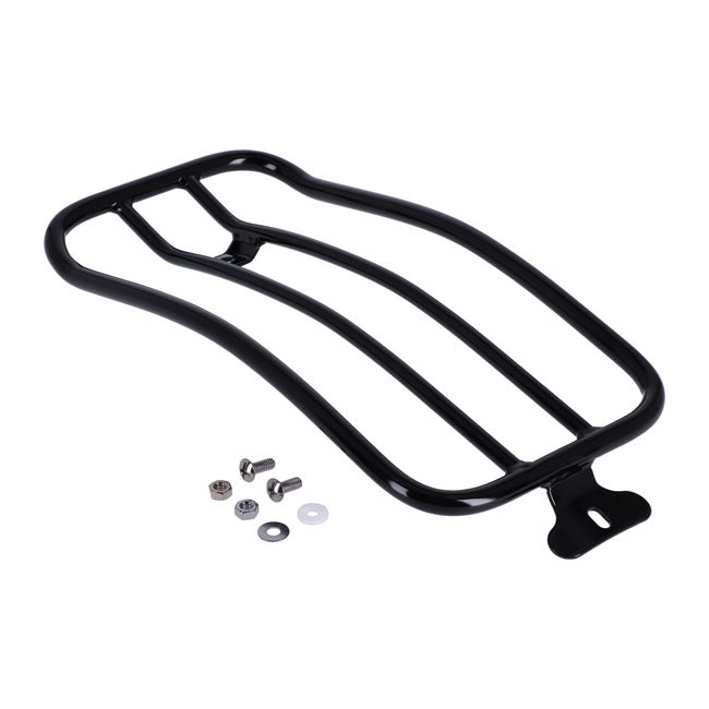 Solo seat luggage rack, 7". Black — 18-20 FLSL Slim 107. With solo seat