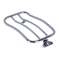 Solo seat luggage rack, 7". Chrome — 18-20 FXLR Low Rider 107. With solo seat