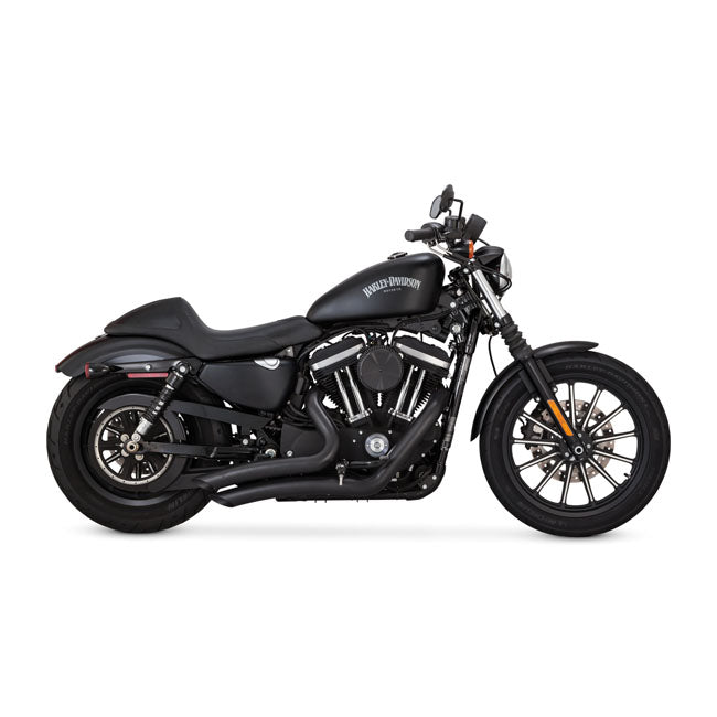 Vance & Hines, Big radius PCX exhaust. black — 14-22 XL Sportster (excl. 21-up RH Sportster models)