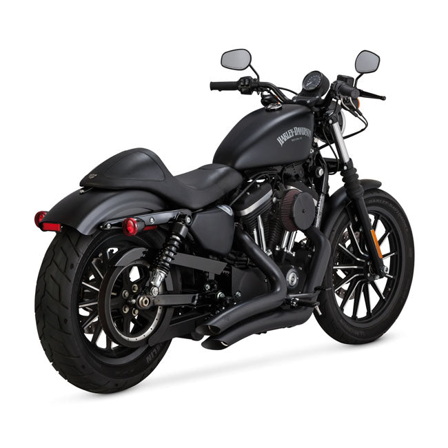 Vance & Hines, Big radius PCX exhaust. black — 14-22 XL Sportster (excl. 21-up RH Sportster models)