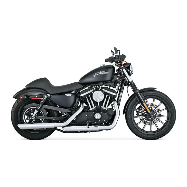 Vance & Hines, Twin slash 3" slip-on PCX mufflers. chrome