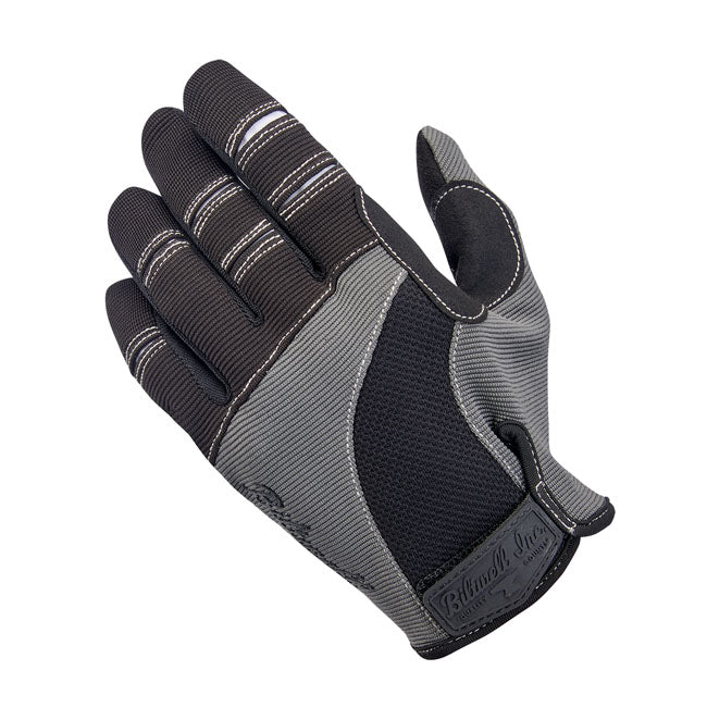 Biltwell Moto gloves gray/black