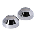 Fork boot covers, chrome — 80-86 (NU) FXWG; 84-07 FXST (Excl.FXSTD/C); 93-05 (NU) FXDWG