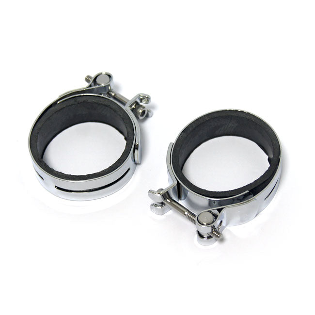 Intake clamps, band type — L78-84 Big Twin; L78-85 XL Sportster (NU)