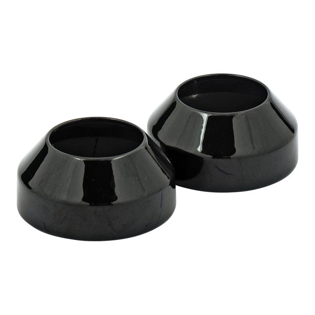Fork boot covers, black