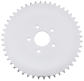 CHROME PLATED SOLID REAR SPROCKETS