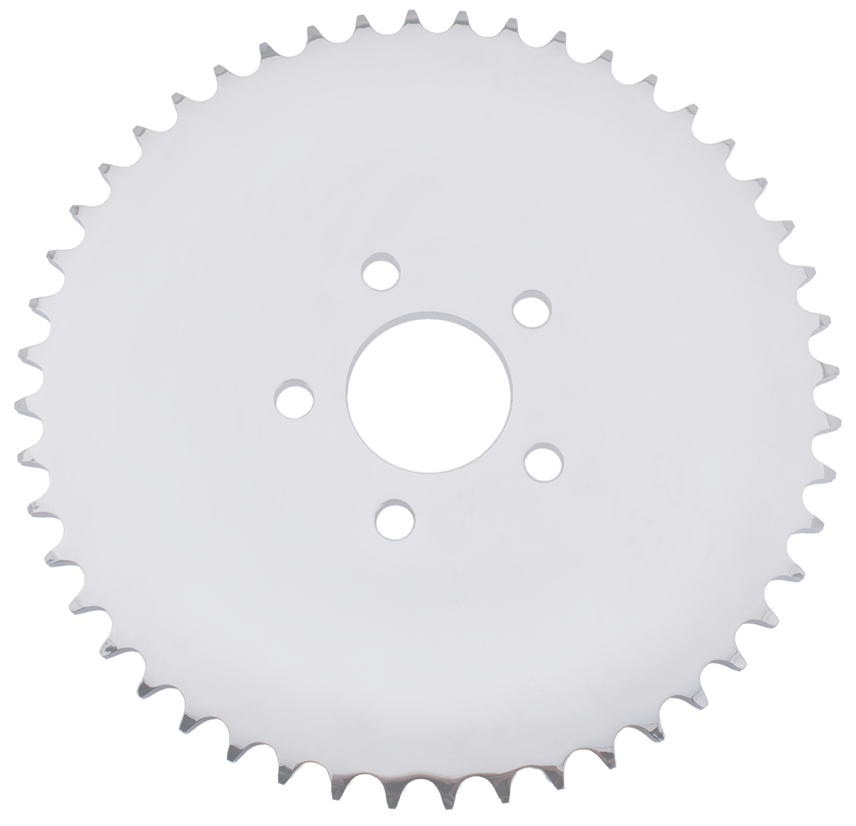 CHROME PLATED SOLID REAR SPROCKETS