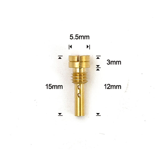 Slow jet for Keihin butterfly carb. 75