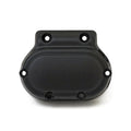 Transmission end cover smooth, cable clutch. Black — 87-06 Softail; 87-06 FLT/Touring; 91-05 Dyna (NU)