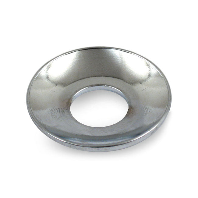 Cupped washer, shock stud — 58-72 Big Twin; 56-74 XL Sportster (NU)