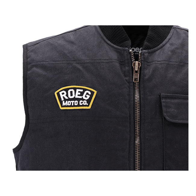Roeg Brad vest black