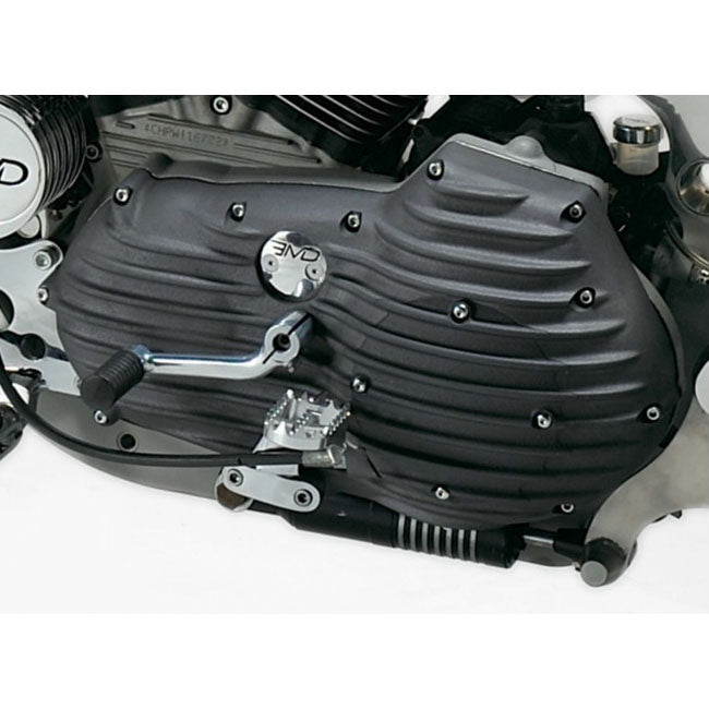 Emd XL ribster primary cover semi-polished — 91-03 XL Sportster (NU)