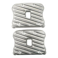 EMD, Sportster Ribster rocker cover set. Semi-Polished — 04-22 XL Sportster (NU)