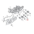 Nut, pinion shaft gear — 93-99 Big Twin (Excl. Twin Cam); 91-22 XL Sportster; 08-12 XR1200 (NU)
