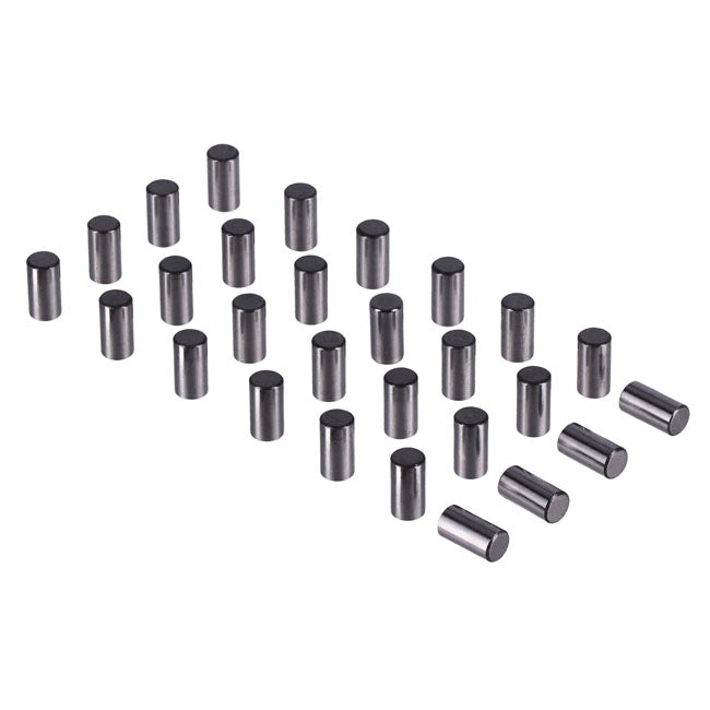 Pinion shaft (right side) crankcase/wheel rollers, +.0004"