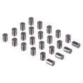 Pinion shaft (left side) crankcase rollers. +.0002"
