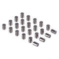Pinion shaft (left side) crankcase rollers. +.0004"