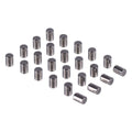 Pinion shaft (left side) crankcase rollers. +.0008"