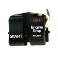 Run/off/start, handlebar switch set. Black — 82-95 H-D (NU)