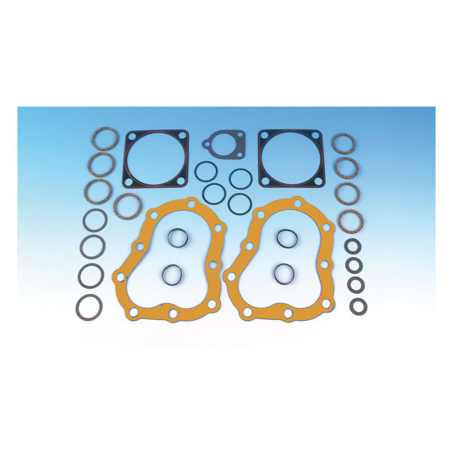 James, top end gasket kit. 74/80" Flathead