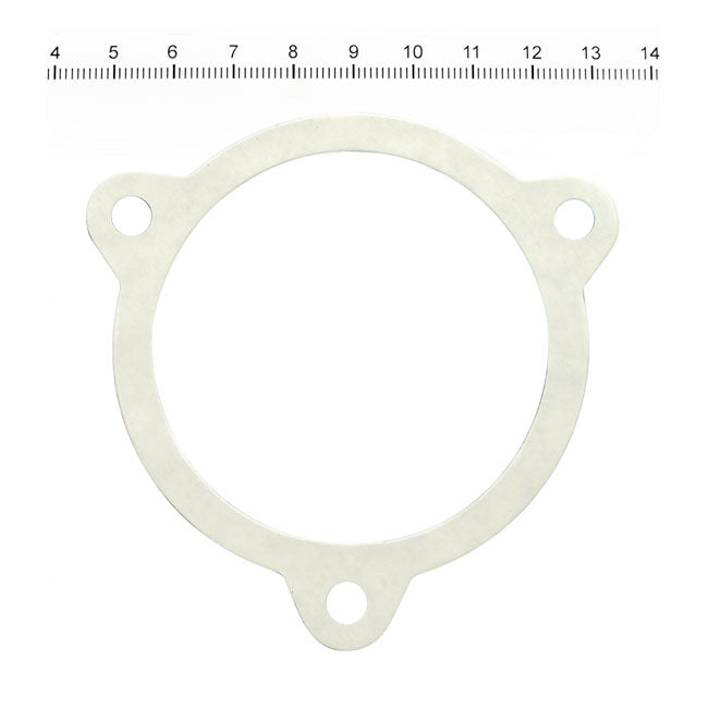 James, throttle body/filter to air cleaner housing gasket — 08-13 FLT/Touring: Between air cleaner backplate & air cleaner element (NU)  16-17 110" FLSTFBS; FLSS: Between throttle housing & air cleaner backplate (NU)