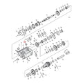 Bushing, countershaft. starter/clutch side. +.005"