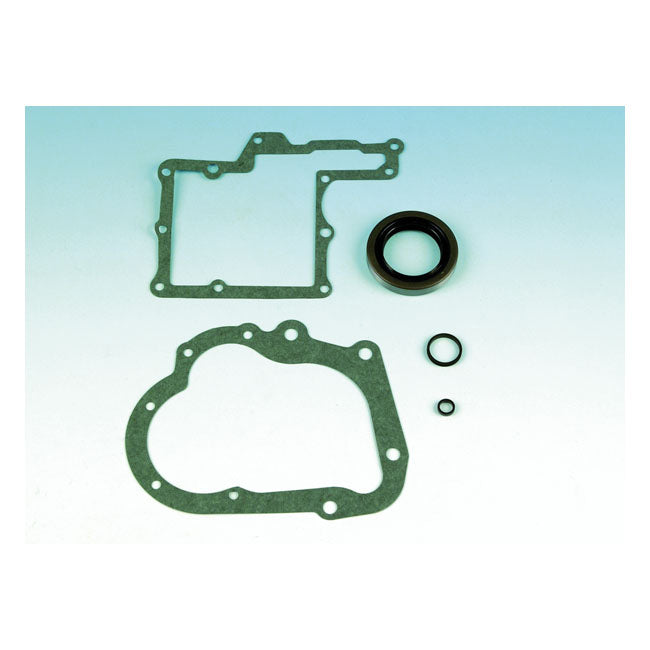 James, transmission gasket & seal kit — 41-73 Flatheads; 750cc W; WL and G; GE Servi-Car models (NU)