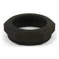 Nut, inlet packing. Black