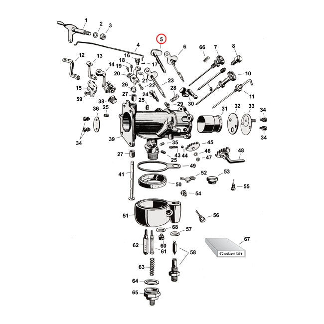 Air intake shaft, with screws