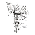 Lever throttle incl screws,low model