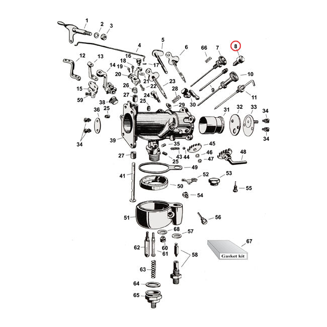 Lock screw, high speed needle valve