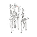 Upper triple clamp, softail springer — 97-09 FLSTS (NU)