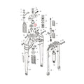 Spring cup rebound spring, Softail Springer