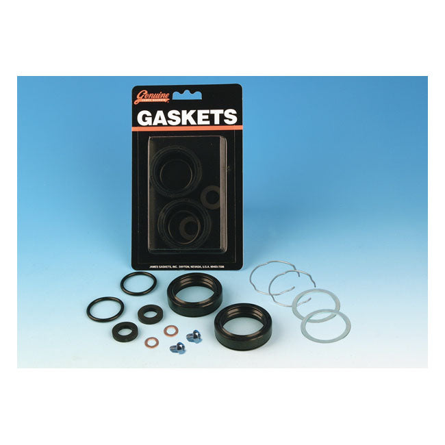 James, fork seal rebuild kit. 41mm fork tubes — L77-84 FL; 80-83 FLT/Touring; FXWG (NU)