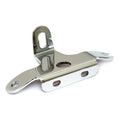 Motor mount w/coil mount & ignition switch hole. Chrome